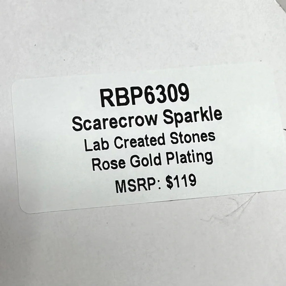 Bomb Party Halloween Stacks 2023 Scarecrow Sparkle RBP6309 NWT - Picture 6 of 6